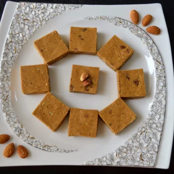 ROASTED CHANA BURFI